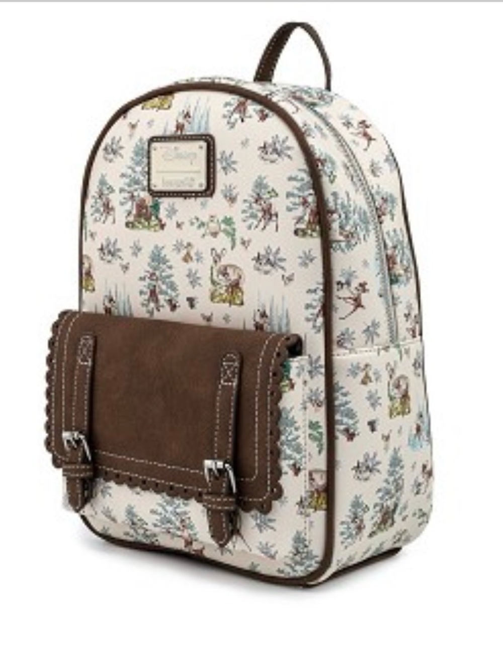 🤎LOUNGEFLY- Disney Bambi Forest Mini Backpack - Picture 2 of 7